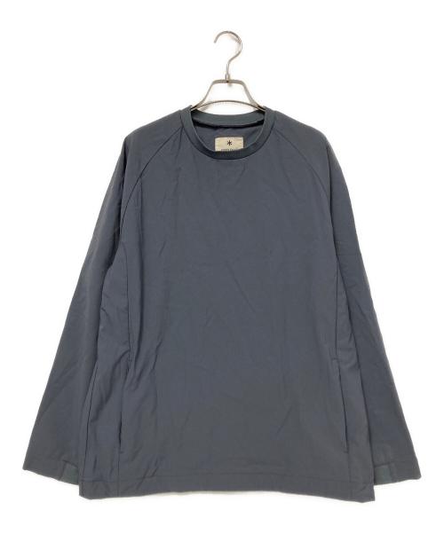 Snow peak（スノーピーク）Snow peak (スノーピーク) Nylon Power Wool Pullover グレー サイズ:Mの古着・服飾アイテム
