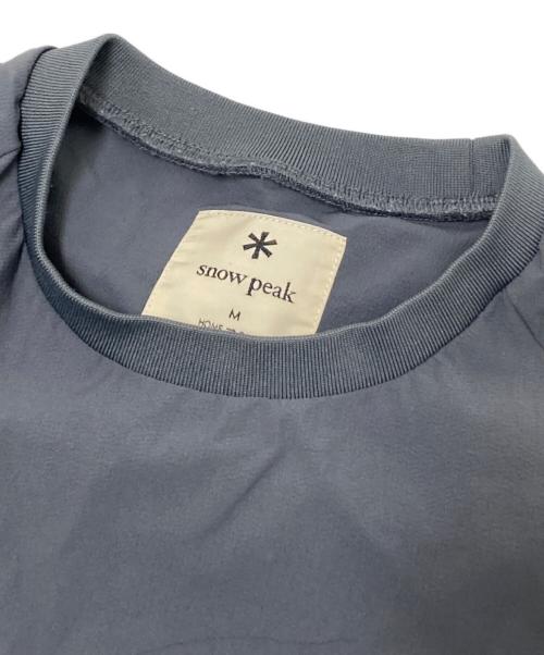 Snow peak（スノーピーク）Snow peak (スノーピーク) Nylon Power Wool Pullover グレー サイズ:Mの古着・服飾アイテム