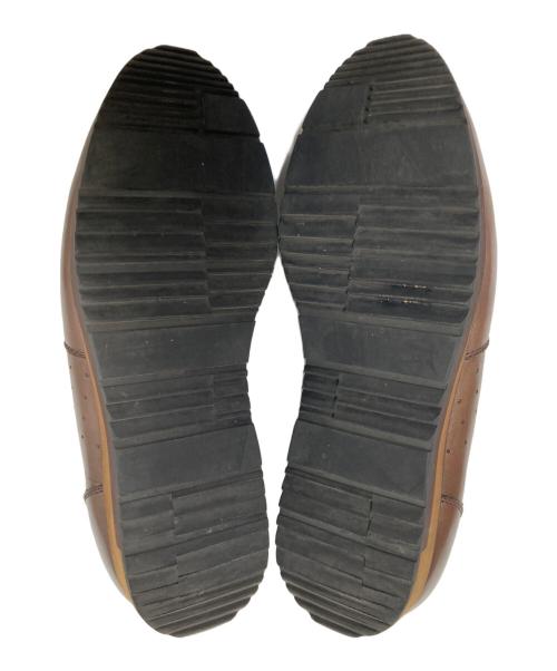 Paul Stuart（ポールスチュアート）Paul Stuart (ポールスチュアート) レザースニーカー ブラウン サイズ:26.5cmの古着・服飾アイテム