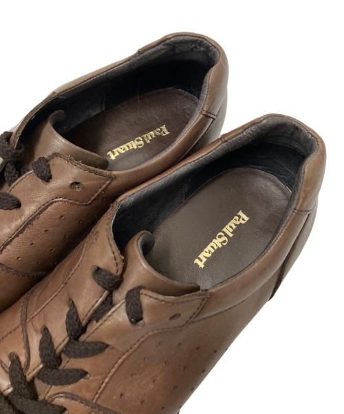 Paul Stuart（ポールスチュアート）Paul Stuart (ポールスチュアート) レザースニーカー ブラウン サイズ:26.5cmの古着・服飾アイテム