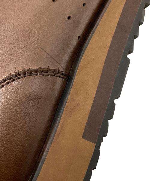 Paul Stuart（ポールスチュアート）Paul Stuart (ポールスチュアート) レザースニーカー ブラウン サイズ:26.5cmの古着・服飾アイテム