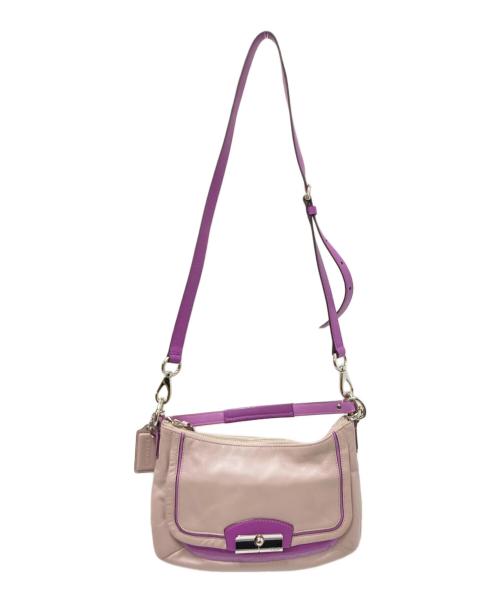 COACH（コーチ）COACH (コーチ) ショルダーバッグ パープル サイズ:下記参照の古着・服飾アイテム