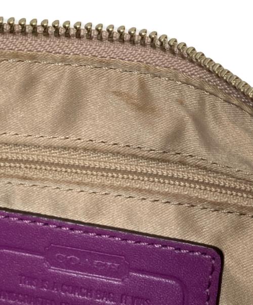 COACH（コーチ）COACH (コーチ) ショルダーバッグ パープル サイズ:下記参照の古着・服飾アイテム