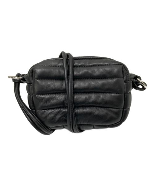 marimekko（マリメッコ）marimekko (マリメッコ) ミニショルダーバッグ ブラックの古着・服飾アイテム