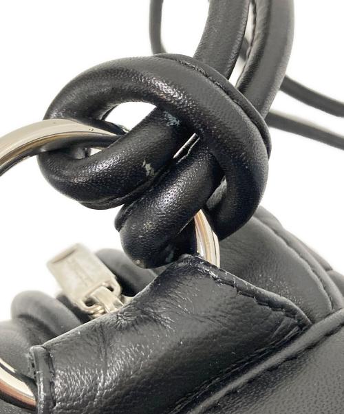 marimekko（マリメッコ）marimekko (マリメッコ) ミニショルダーバッグ ブラックの古着・服飾アイテム