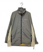 VANSヴァンズ）の古着「90‘Sラグランスリーブナイロンジャケット」｜グレー