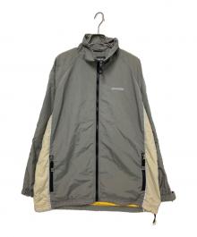 VANS（ヴァンズ）の古着「90‘Sラグランスリーブナイロンジャケット」｜グレー