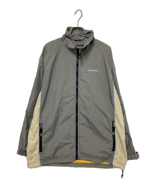 VANS（ヴァンズ）VANS (ヴァンズ) 90‘Sラグランスリーブナイロンジャケット グレー サイズ:Mの古着・服飾アイテム