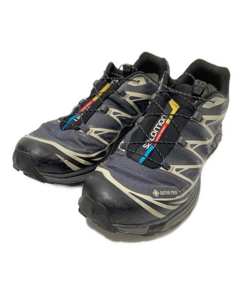 SALOMON（サロモン）SALOMON (サロモン) ローカットスニーカー グレー×ブラック サイズ:28.0cmの古着・服飾アイテム