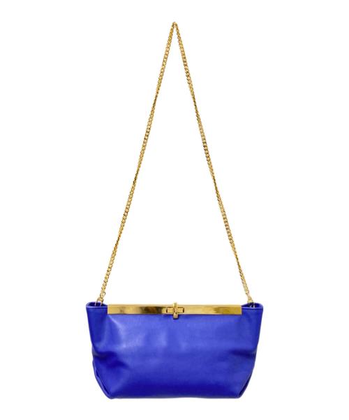 BRENTELLA（ブレンテッラ）BRENTELLA (ブレンテッラ) 別注CHAIN バッグ ブルー サイズ:下記参照の古着・服飾アイテム