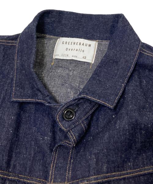 WAREHOUSE（ウエアハウス）WAREHOUSE (ウエアハウス) 1880 HEAVY LEATHER BOUND BROWSE インディゴ サイズ:42の古着・服飾アイテム