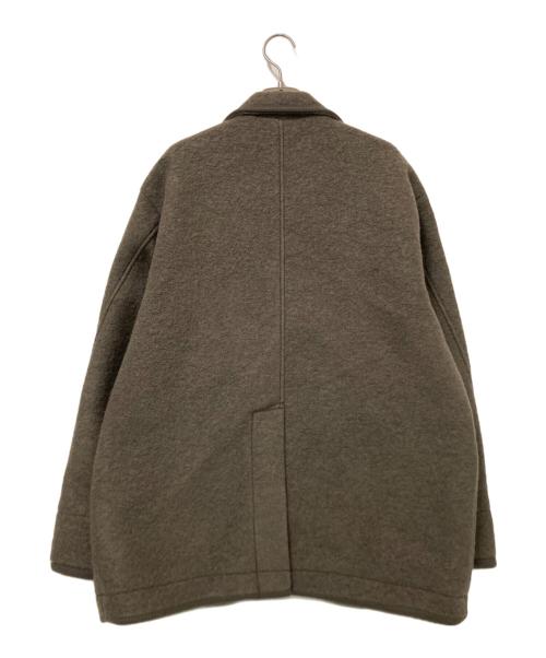 BEAMS PLUS（ビームスプラス）BEAMS PLUS (ビームスプラス) MOJITO (モヒート) 別注Propose Sack Coat ブラウン サイズ:Lの古着・服飾アイテム