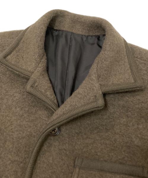 BEAMS PLUS（ビームスプラス）BEAMS PLUS (ビームスプラス) MOJITO (モヒート) 別注Propose Sack Coat ブラウン サイズ:Lの古着・服飾アイテム