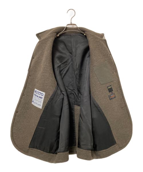 BEAMS PLUS（ビームスプラス）BEAMS PLUS (ビームスプラス) MOJITO (モヒート) 別注Propose Sack Coat ブラウン サイズ:Lの古着・服飾アイテム