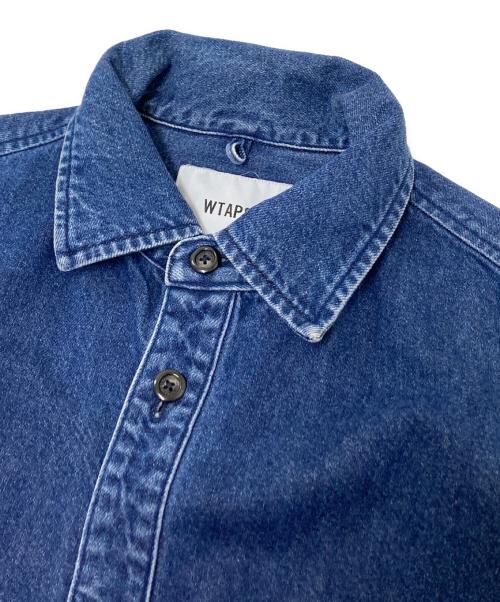 WTAPS（ダブルタップス）WTAPS (ダブルタップス) デニムシャツ インディゴ サイズ:X 02の古着・服飾アイテム