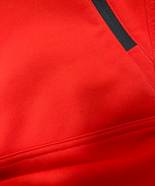 NITRAID（ナイトレイド）NITRAID (ナイトレイド) ソフトシェルフーデッドジャケット レッド サイズ:Lの古着・服飾アイテム