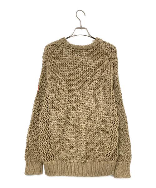 C.E（シーイー）C.E (シーイー) クルーネックニット ベージュ サイズ:Mの古着・服飾アイテム
