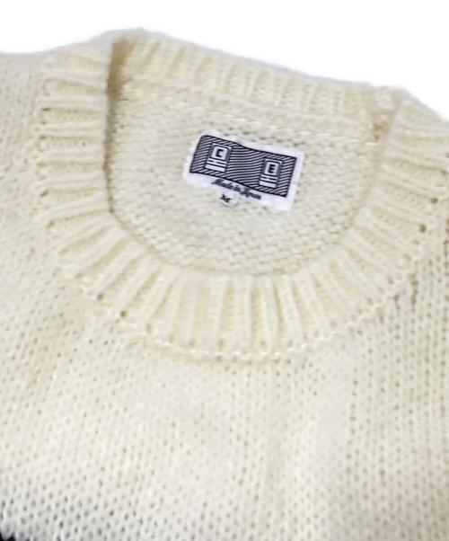 C.E（シーイー）C.E (シーイー) Ziggurat Knit ホワイト×ブラック サイズ:Mの古着・服飾アイテム