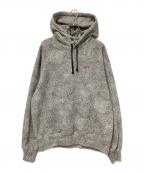 SUPREMEシュプリーム）の古着「Small Box Hooded Sweatshirt」｜ベージュ×ブラック