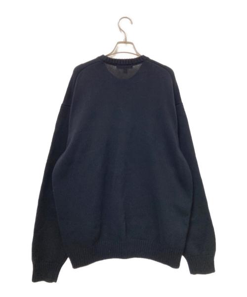 SUPREME（シュプリーム）SUPREME (シュプリーム) Old English Printed Sweater ブラック×ホワイト サイズ:Lの古着・服飾アイテム