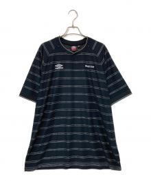 SUPREME×UMBRO（シュプリーム×アンブロ）の古着「トライプ サッカー ジャージ "ブラック"」｜ブラック
