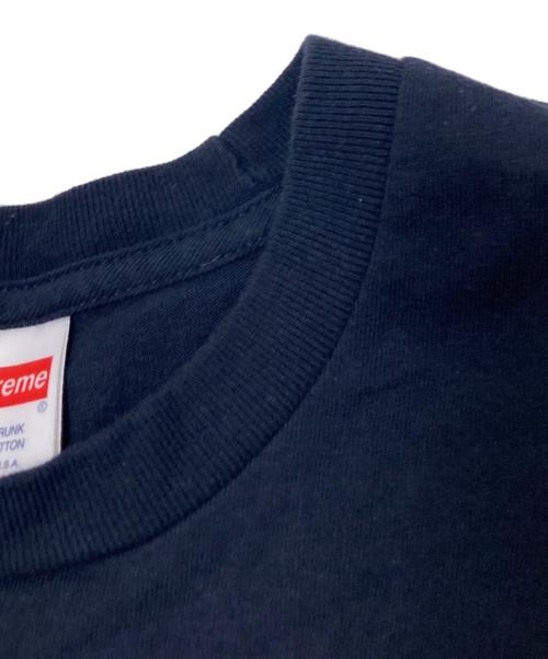 SUPREME（シュプリーム）SUPREME (シュプリーム) プリントTシャツ ネイビー×イエロー サイズ:Mの古着・服飾アイテム