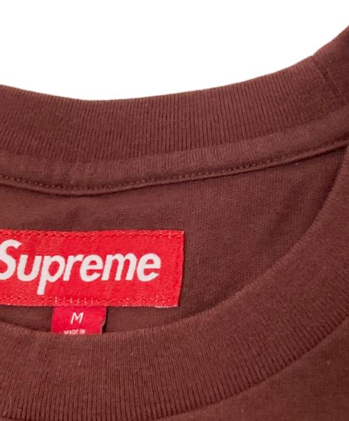 SUPREME（シュプリーム）SUPREME (シュプリーム) Contact S/S Top ブラウン サイズ:Mの古着・服飾アイテム