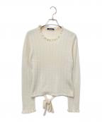 Aquascutumアクアスキュータム）の古着「カシミヤニット」｜ホワイト