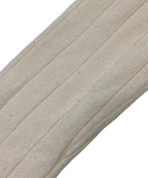 Aquascutum（アクアスキュータム）Aquascutum (アクアスキュータム) カシミヤニット ホワイト サイズ:6Fの古着・服飾アイテム