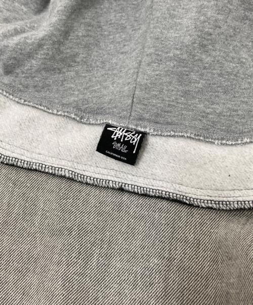 stussy（ステューシー）stussy (ステューシー) レイヤードベースボールパーカー グレー サイズ:Sの古着・服飾アイテム