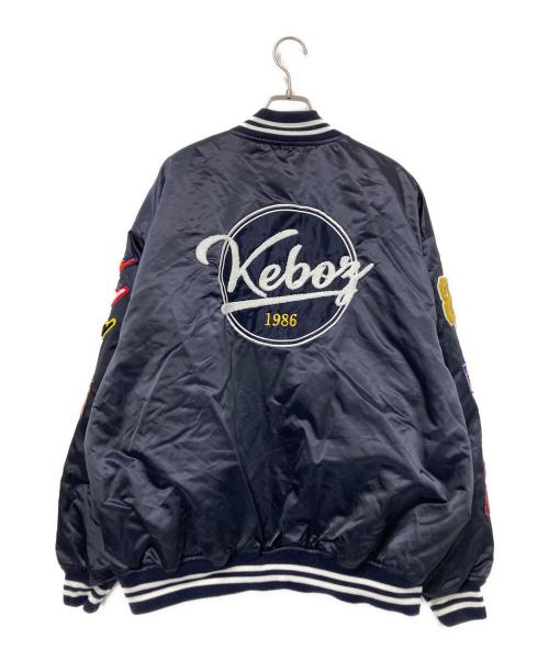 KEBOZ（ケボズ）KEBOZ (ケボズ) FREAK'S STORE (フリークスストア) スタジャン ネイビー サイズ:Lの古着・服飾アイテム