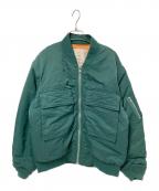 Sea Room lynnシールームリン）の古着「MA-1ジャケット」｜グリーン