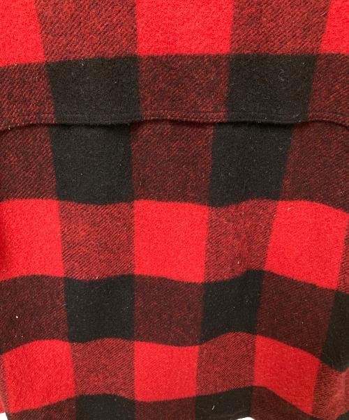 WOOLRICH（ウールリッチ）WOOLRICH (ウールリッチ) ハンティングジャケット ブラック×レッド サイズ:Mの古着・服飾アイテム