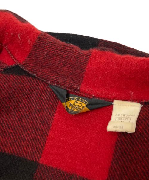 WOOLRICH（ウールリッチ）WOOLRICH (ウールリッチ) ハンティングジャケット ブラック×レッド サイズ:Mの古着・服飾アイテム