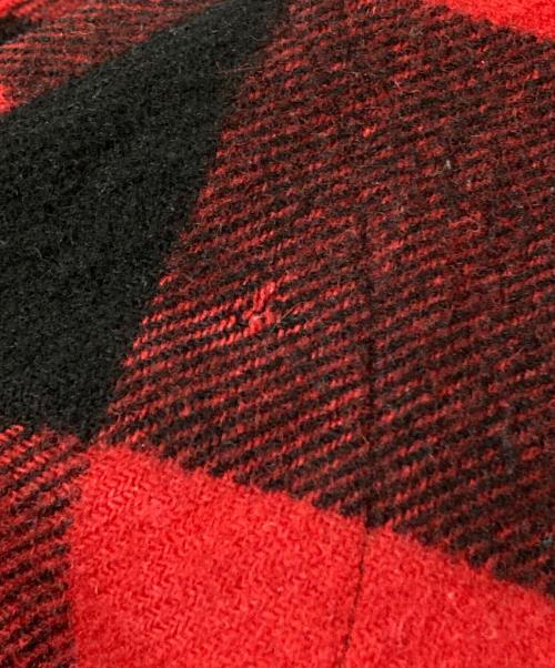 WOOLRICH（ウールリッチ）WOOLRICH (ウールリッチ) ハンティングジャケット ブラック×レッド サイズ:Mの古着・服飾アイテム