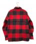 WOOLRICH (ウールリッチ) ハンティングジャケット ブラック×レッド サイズ:M：6000円