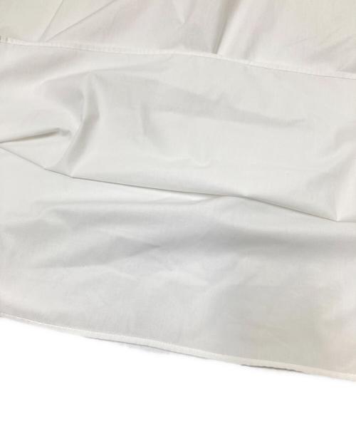 machatt（マチャット）machatt (マチャット) プリーツカラーブラウス ホワイト サイズ:1の古着・服飾アイテム