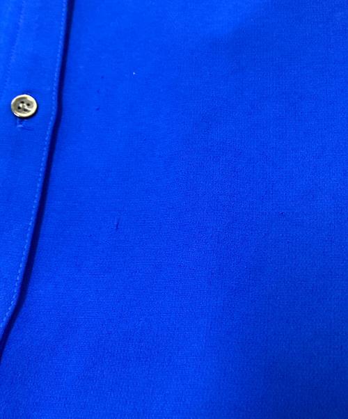 SOEJU（ソージュ）SOEJU (ソージュ) スタンドカラータックブラウス ブルー サイズ:Mの古着・服飾アイテム