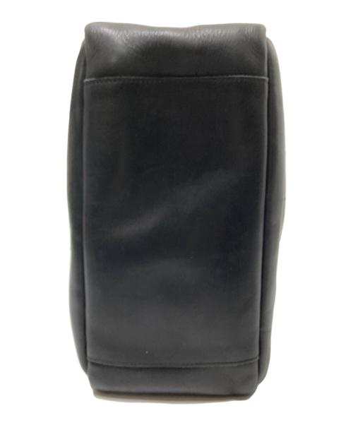 MORMYRUS（モルミルス）MORMYRUS (モルミルス) レザーキューブトート ブラック サイズ:下記参照の古着・服飾アイテム