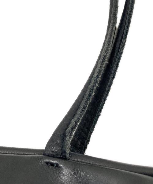 MORMYRUS（モルミルス）MORMYRUS (モルミルス) レザーキューブトート ブラック サイズ:下記参照の古着・服飾アイテム