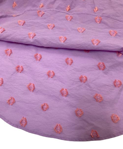 masaco teranishi（マサコテラニシ）masaco teranishi (マサコテラニシ) セットアップブラウス パープル サイズ:36の古着・服飾アイテム