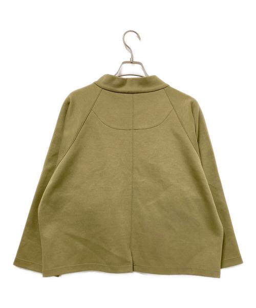 Artwork Blue（アートワークブル）Artwork Blue (アートワークブル) ダンボールニットケープブルゾン ベージュ サイズ:下記参照の古着・服飾アイテム