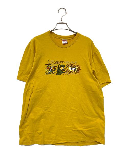 SUPREME（シュプリーム）SUPREME (シュプリーム) Dog Shit Tee イエロー サイズ:Mの古着・服飾アイテム