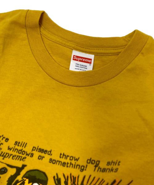 SUPREME（シュプリーム）SUPREME (シュプリーム) Dog Shit Tee イエロー サイズ:Mの古着・服飾アイテム