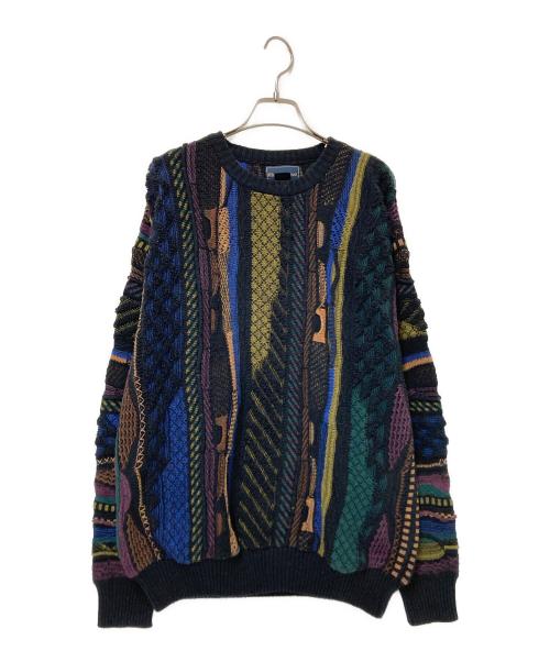 Florence Tricot（フローレンストリコット）Florence Tricot (フローレンストリコット) 3Ｄニット ブラック サイズ:Mの古着・服飾アイテム