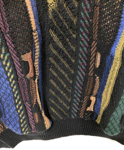 Florence Tricot（フローレンストリコット）Florence Tricot (フローレンストリコット) 3Ｄニット ブラック サイズ:Mの古着・服飾アイテム