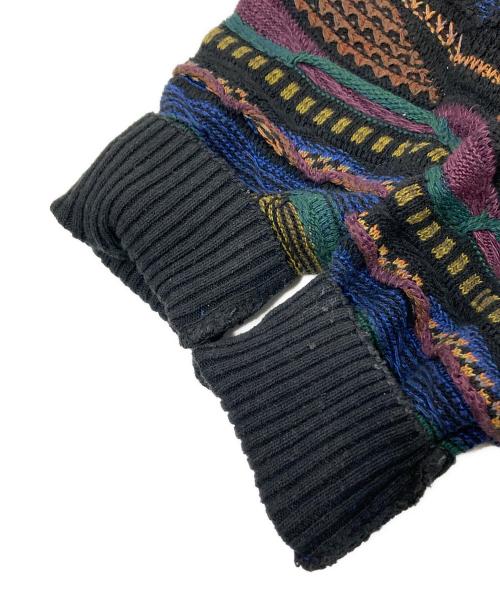 Florence Tricot（フローレンストリコット）Florence Tricot (フローレンストリコット) 3Ｄニット ブラック サイズ:Mの古着・服飾アイテム