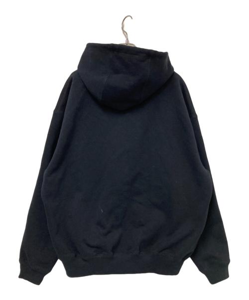 HUF（ハフ）HUF (ハフ) ヘヴィーウェイトジップパーカー ブラック サイズ:Mの古着・服飾アイテム