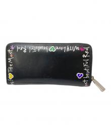Christian Louboutin（クリスチャン・ルブタン）の古着「W PANETTONE WALLET」｜ブラック