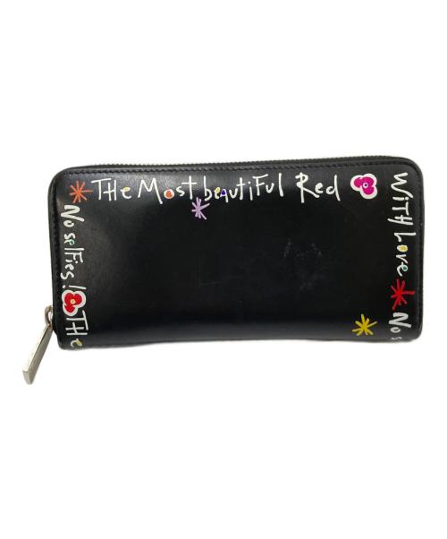 Christian Louboutin（クリスチャン・ルブタン）Christian Louboutin (クリスチャン・ルブタン) W PANETTONE WALLET ブラック サイズ:下記参照の古着・服飾アイテム